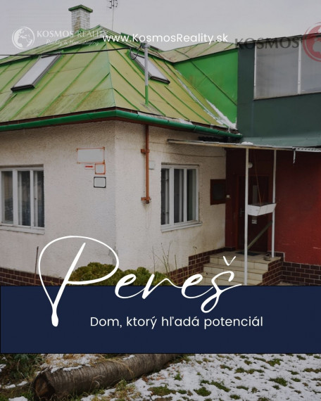 Na predaj rodinný dom v lokalite Košice - Pereš