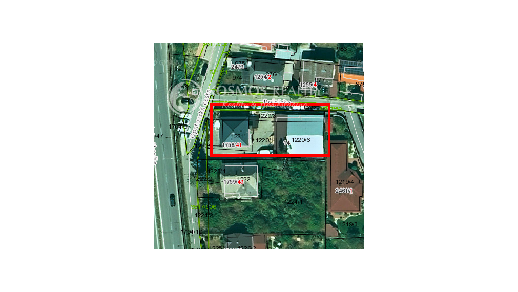 DOM na podnikateľské účely + sklad. hala - Opatovská cesta