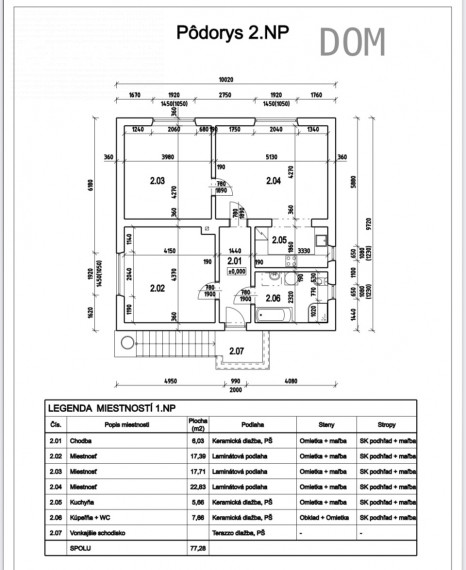DOM na podnikateľské účely + sklad. hala - Opatovská cesta