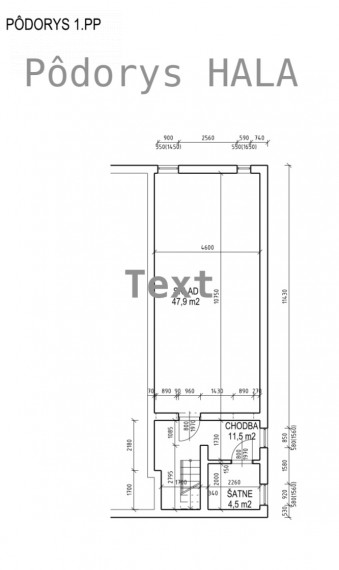 DOM na podnikateľské účely + sklad. hala - Opatovská cesta