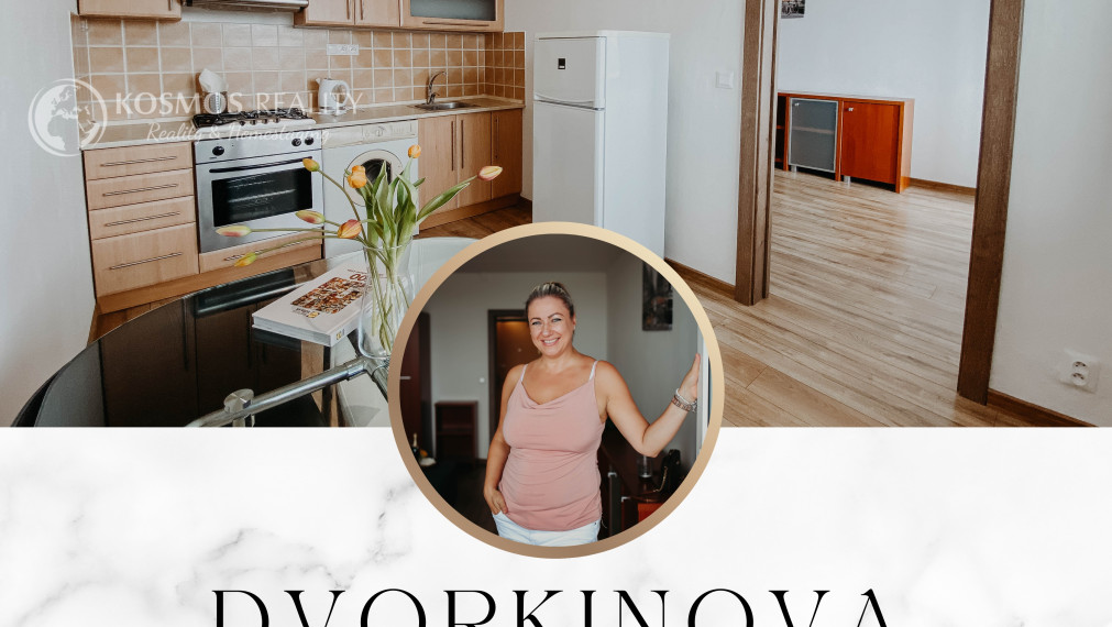 NA PRENÁJOM 1izbový byt na ul Dvorkinova 24 Košice - Furča