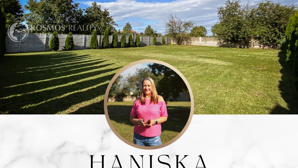 Na predaj stavebný pozemok v obci Haniska