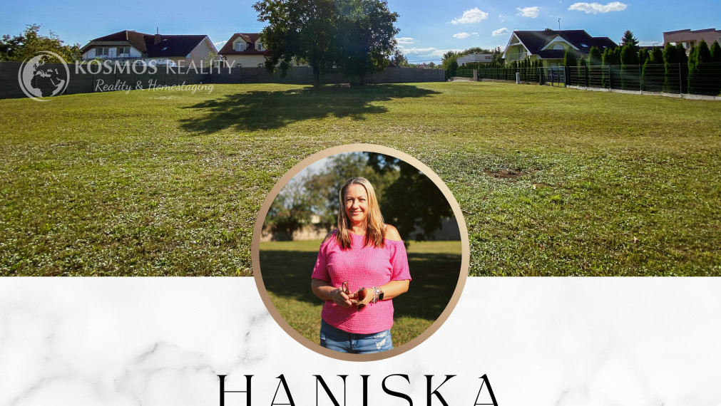 Na predaj stavebný pozemok v obci Haniska pri Košiciach