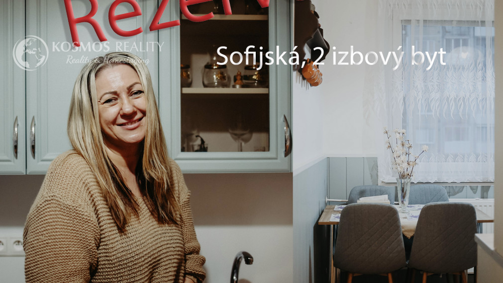 REZERVOVANÉ 2i byt po komplet. rek. Sofijská 24