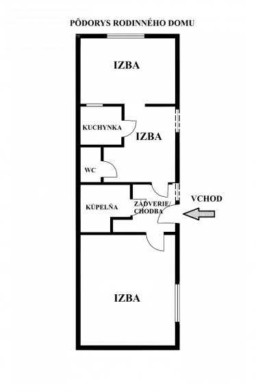 Na predaj rodinný dom, Myslava, Košice II