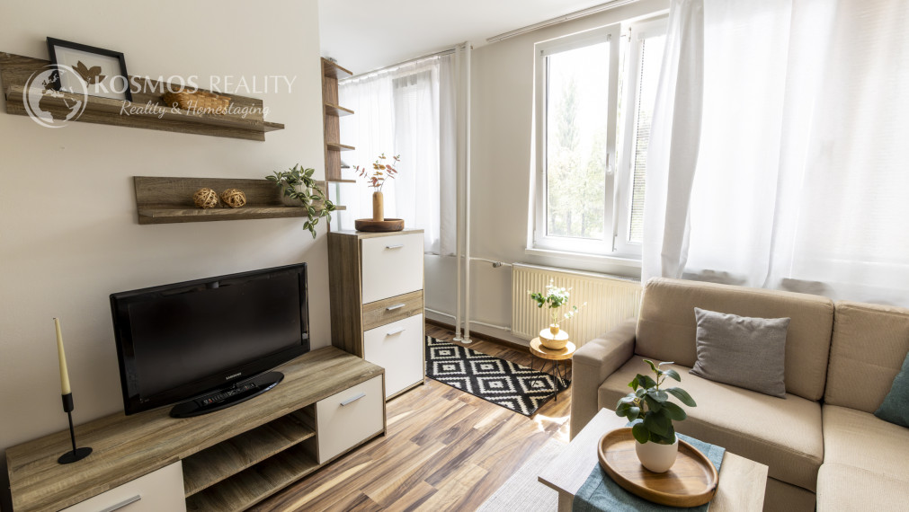 REZERVOVANÉ - 1 izbový byt zariadený, Čingovská, Košice-Nad jazerom