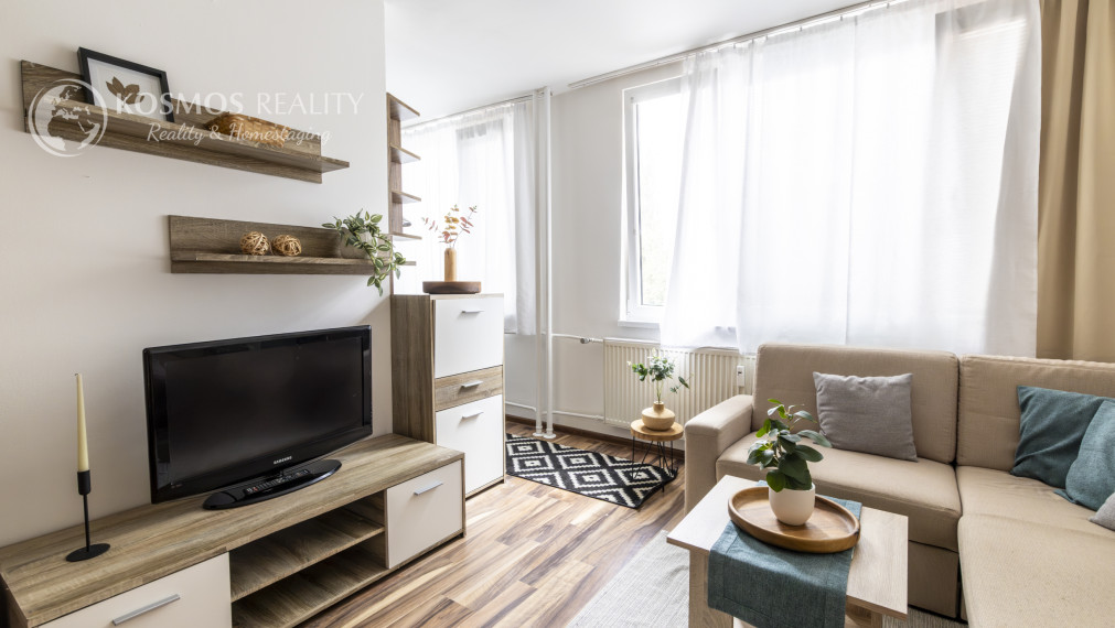 REZERVOVANÉ - 1 izbový byt zariadený, Čingovská, Košice-Nad jazerom