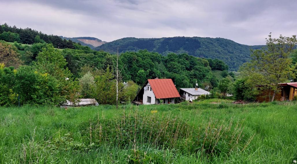 Záhrada v obci Sokoľ