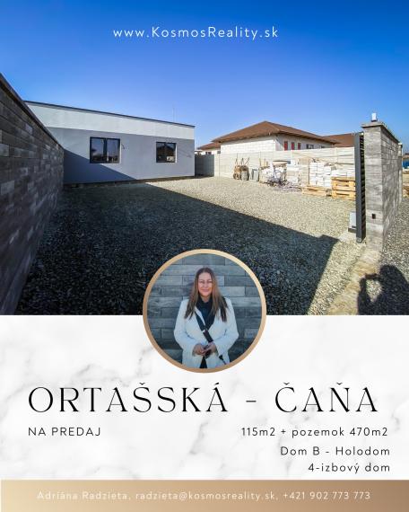 PREDÁM novovstavbu RD Čaňa v štádiu holodomu