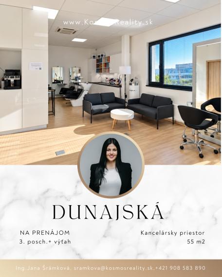 Reprezentatívny priestor, 55m2, Dunajská, Košice