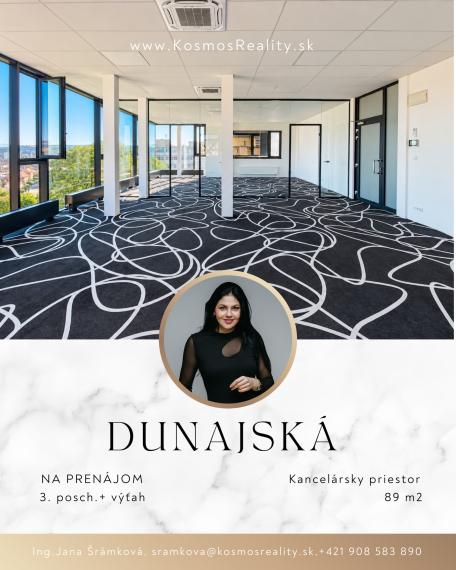 Reprezentatívny priestor, 89m2, Dunajská, Košice