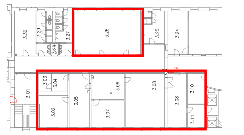 Na prenájom nebytový priestor 272 m2, FRANK Biznis Centrum