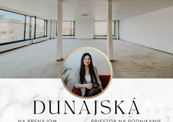 Priestory/kancelária, 122m2, Dunajská 3 Košice-Terasa