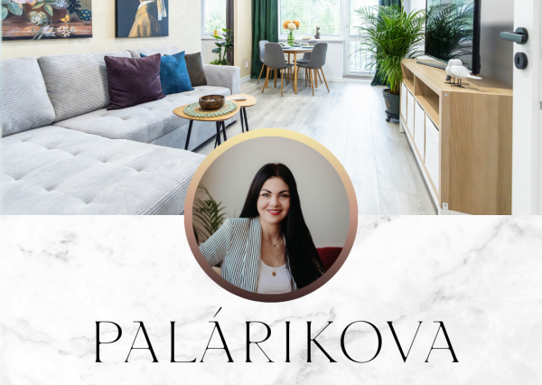 Na prenájom dizajnový 3i byt, Palárikova, lodžia, klíma, Košice-Juh