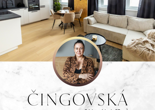 PREDÁM novozrekonštruovaný 3i byt Jazero, ČIngovská ul