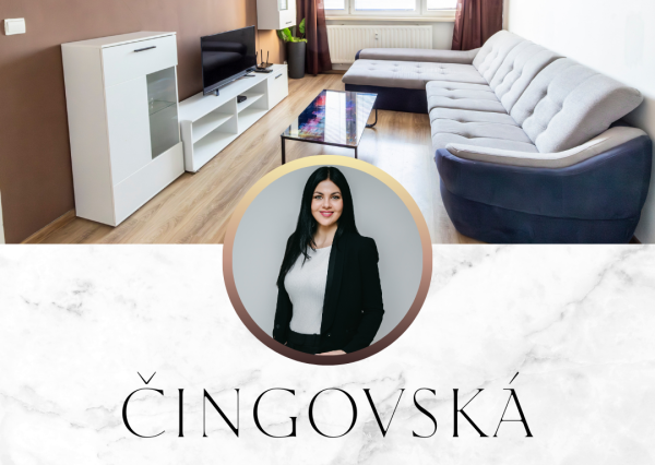 Na prenájom 2 izbový byt, Čingovská, Košice-Nad jazerom