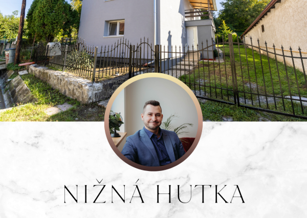 Rodinný dom s veľkým pozemkom v Nižnej Hutke//