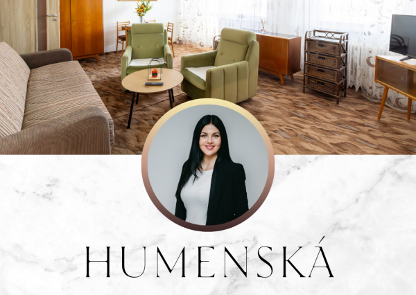 Na prenájom 3 izbový byt, Humenská, Košice-Západ