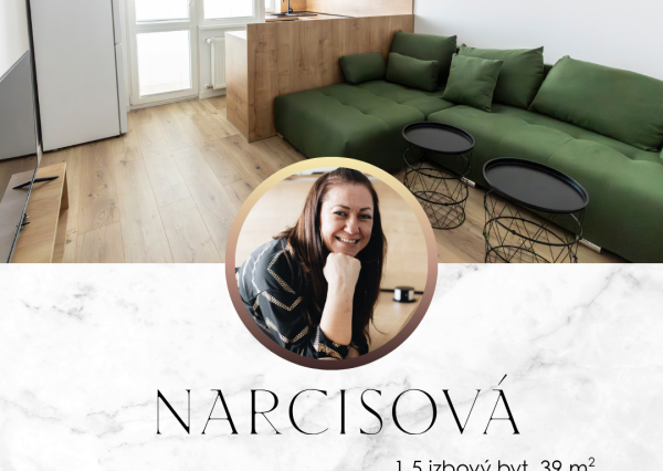 PREDÁM 1,5i byt NARCISOVA ul po komplet rek.