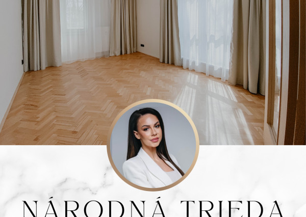 2,5 i byt, Národná trieda, nová rekonštrukcia, Košice-Sever