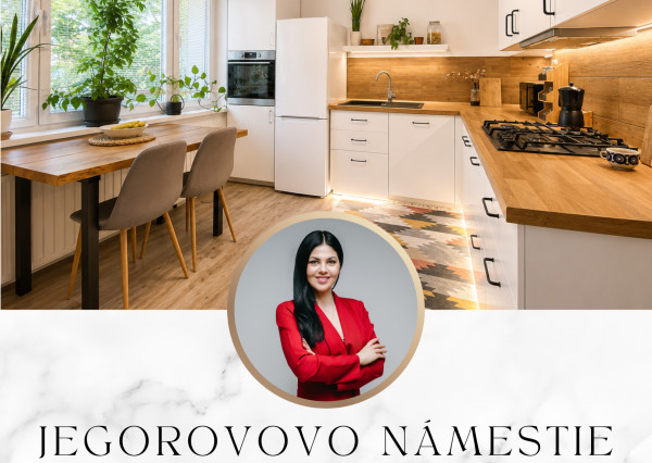 Na predaj 2 izbový, lodžia, 58m2, Jegorovovo nám., Košice