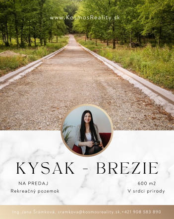Rekreačný pozemok 600 m² pri lese – Kysak, časť Brezie - fotografia 4