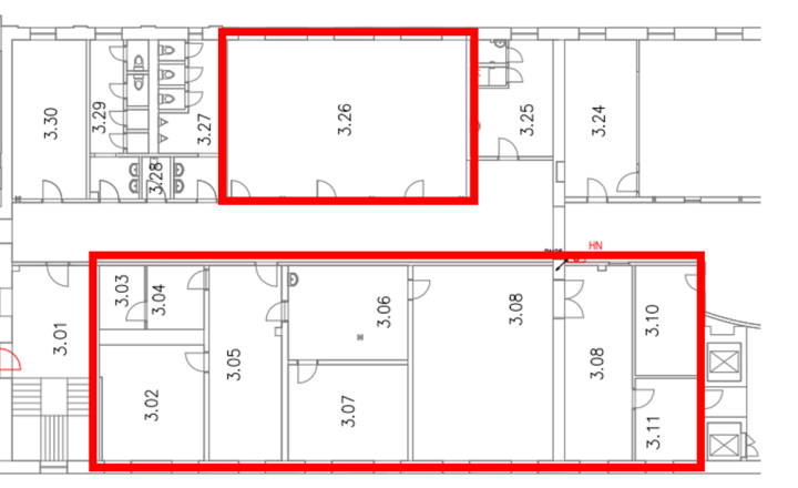 Na prenájom nebytový priestor 272 m2, FRANK Biznis Centrum