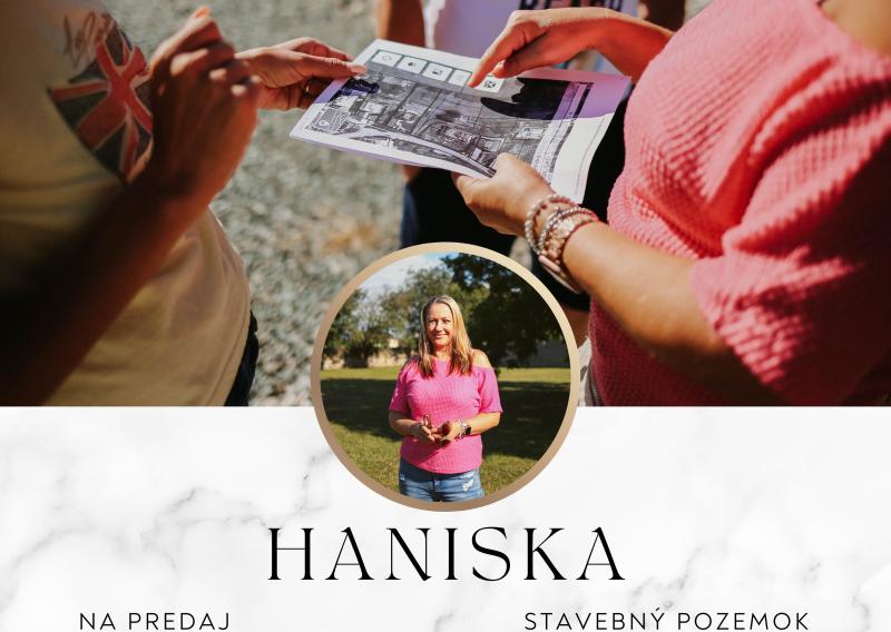 ZNÍŽENÁ CENA stavebný pozemok v obci Haniska pri Košiciach